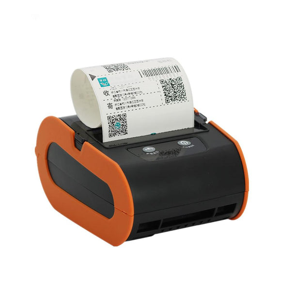 Android portable Bluetooth handheld barcode thermal printer