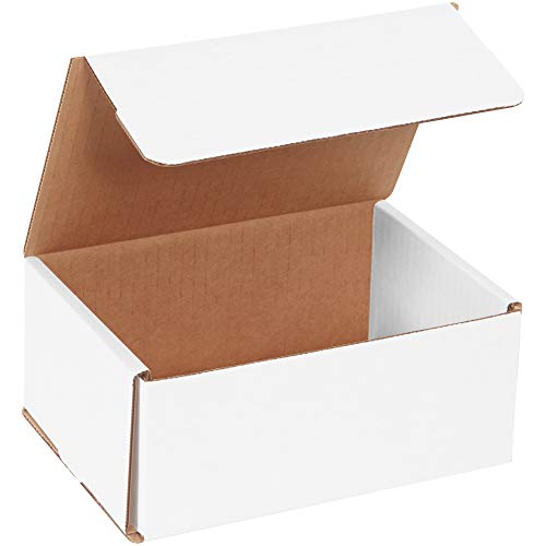 Corrugated Mailers Boxes White (Pack of 50)