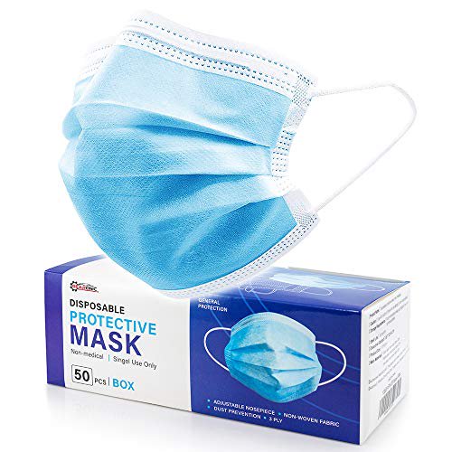 Disposable Face Masks - 50 PCS
