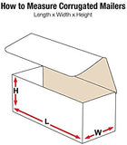 Corrugated Mailers Boxes White (Pack of 50)