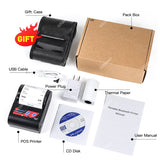 Portable Receipt Bluetooth Printer Thermal 58mm